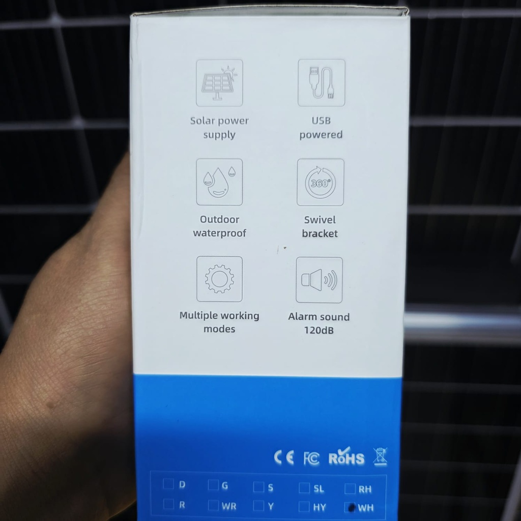 ALARMA SOLAR CONEXION WIFI |14185|