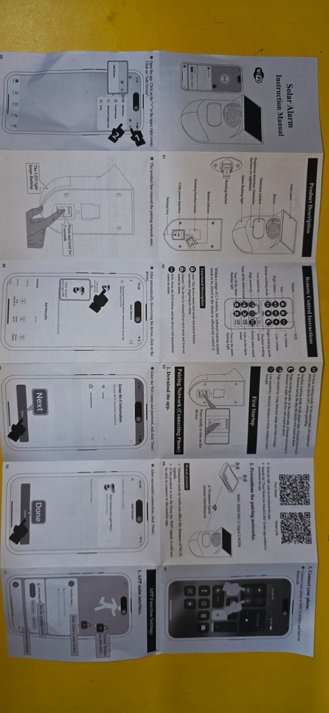 ALARMA SOLAR CONEXION WIFI |14185|