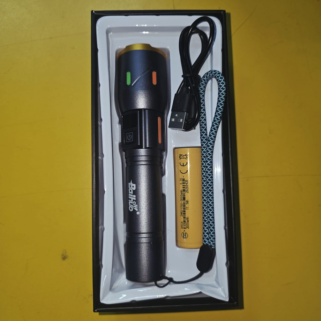 LINTERNA RECARGABLE 21700 |MY-7646|
