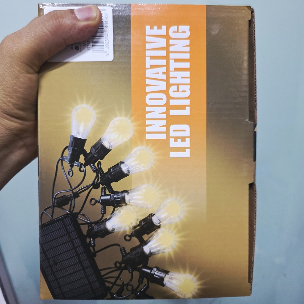 GUIRNALDA SOLAR 10m 10 LUCES |AJ440490|