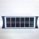 LUZ SOLAR DE PARED 10 LEDs BLANCO Y AMBAR |BK-10ByA|