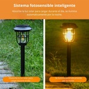 FAROL SOLAR CON ESTACA |JF12148|