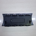 LUZ SOLAR DE PARED 8 LEDs BLANCO Y AMBAR |BK-8ByA|