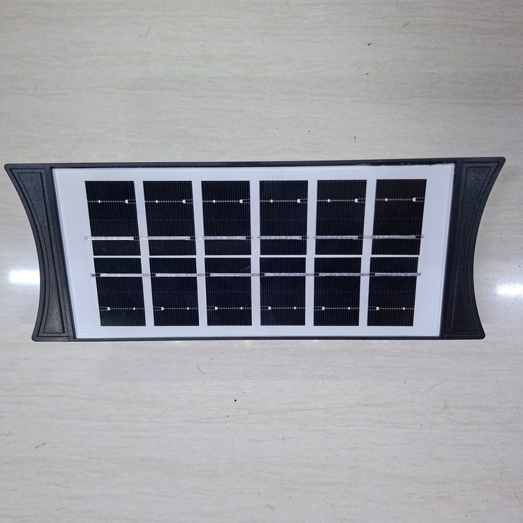 LUZ SOLAR DE PARED 8 LEDs BLANCO Y AMBAR |BK-8ByA|
