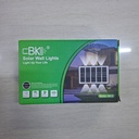 LUZ SOLAR DE PARED 6 LEDs RGB |BK-6RGB| 