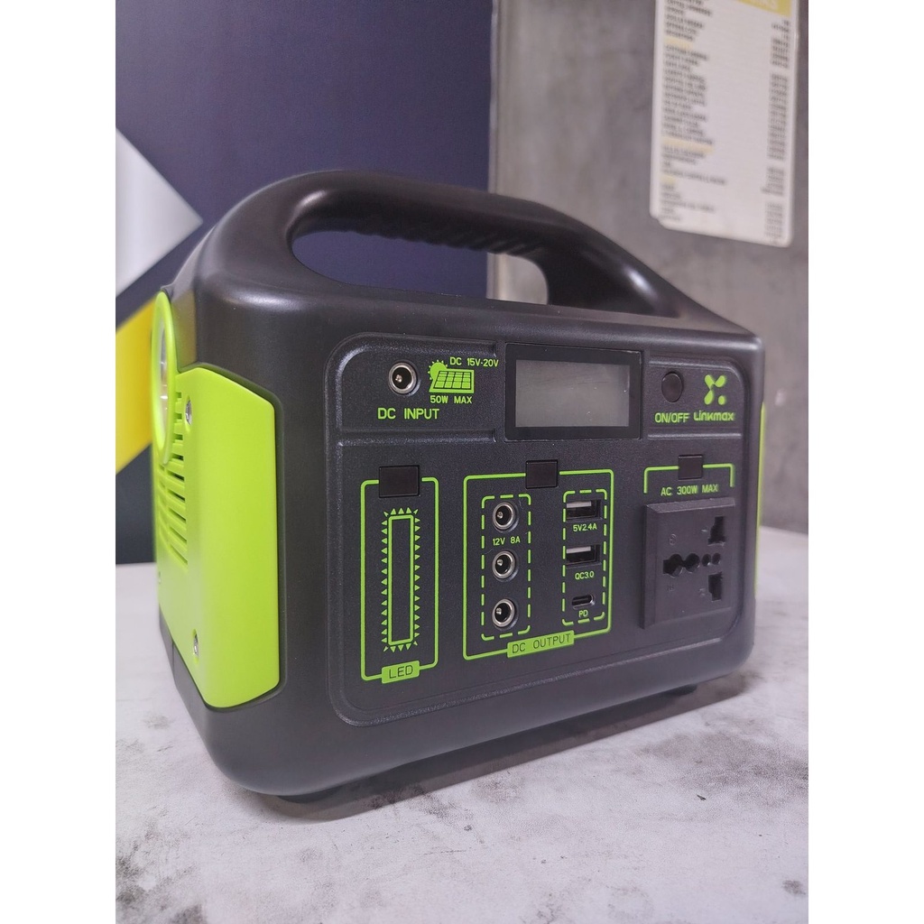 ESTACION DE ENERGIA PORTATIL 300W - foto