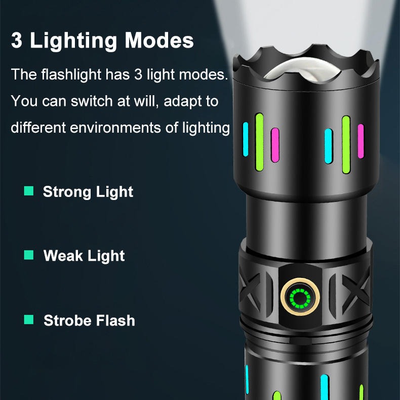 LINTERNA TACTICA GRANDE |P90|