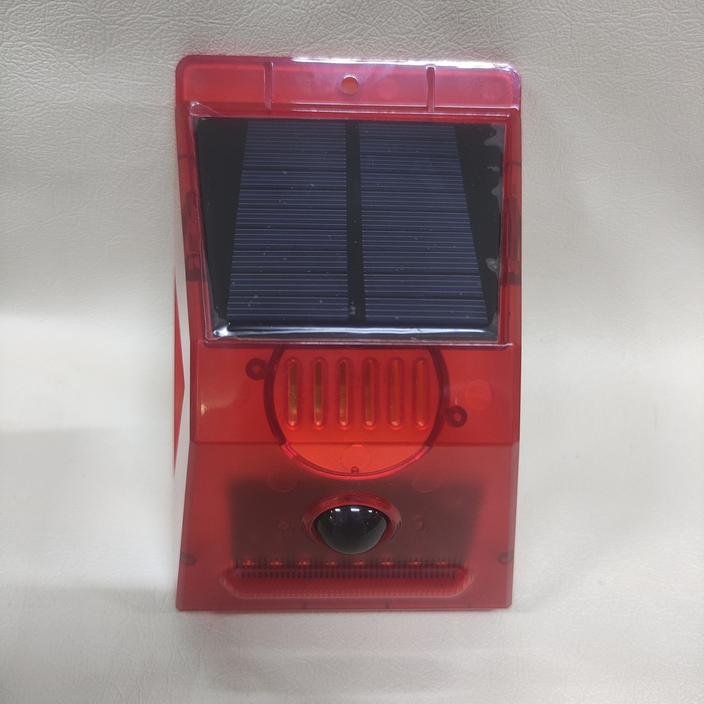 LUZ DE ALARMA SIRENA SOLAR MY-7143