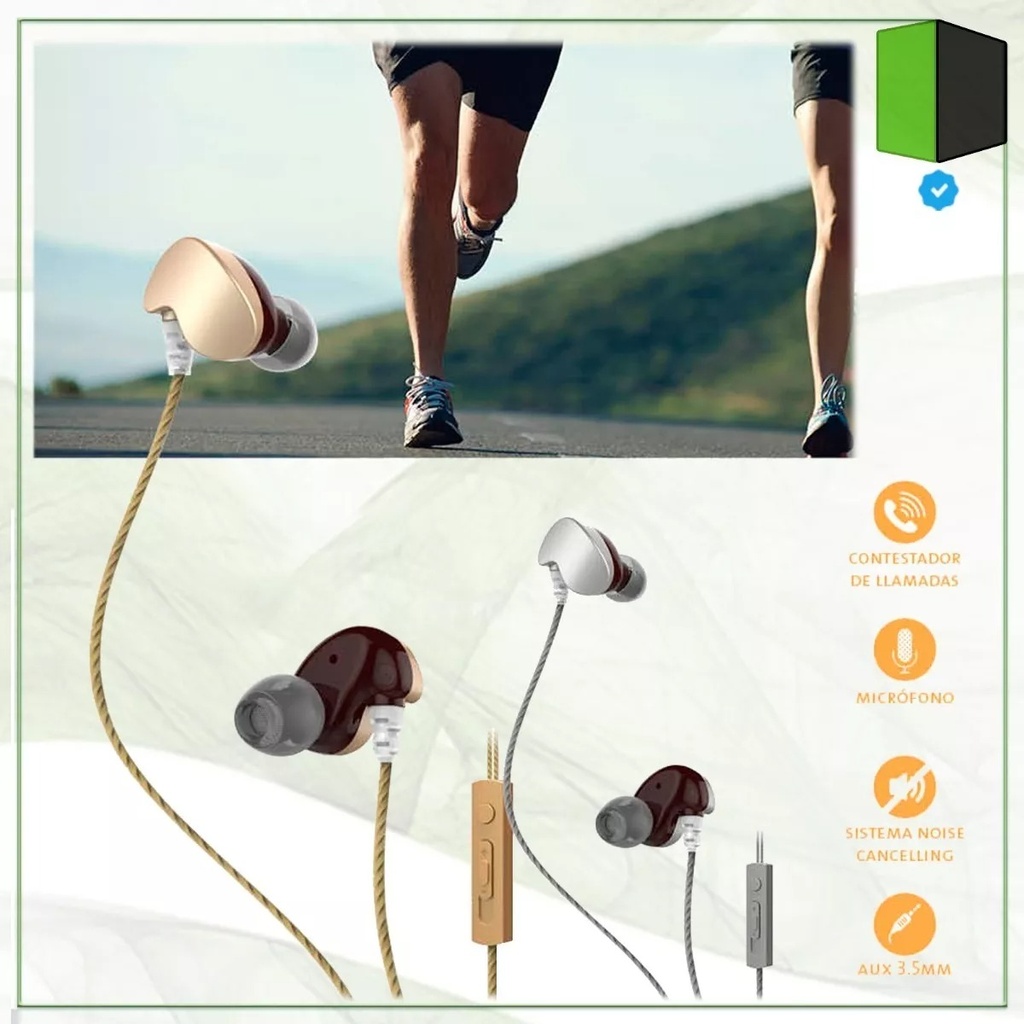 AUDIFONO ACTIVO METALICO KOLKE |KOA-304| 