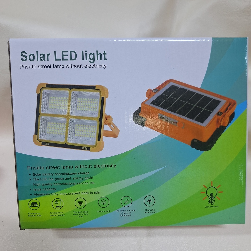 REFLECTOR RECARGABLE SOLAR 3600 mhA