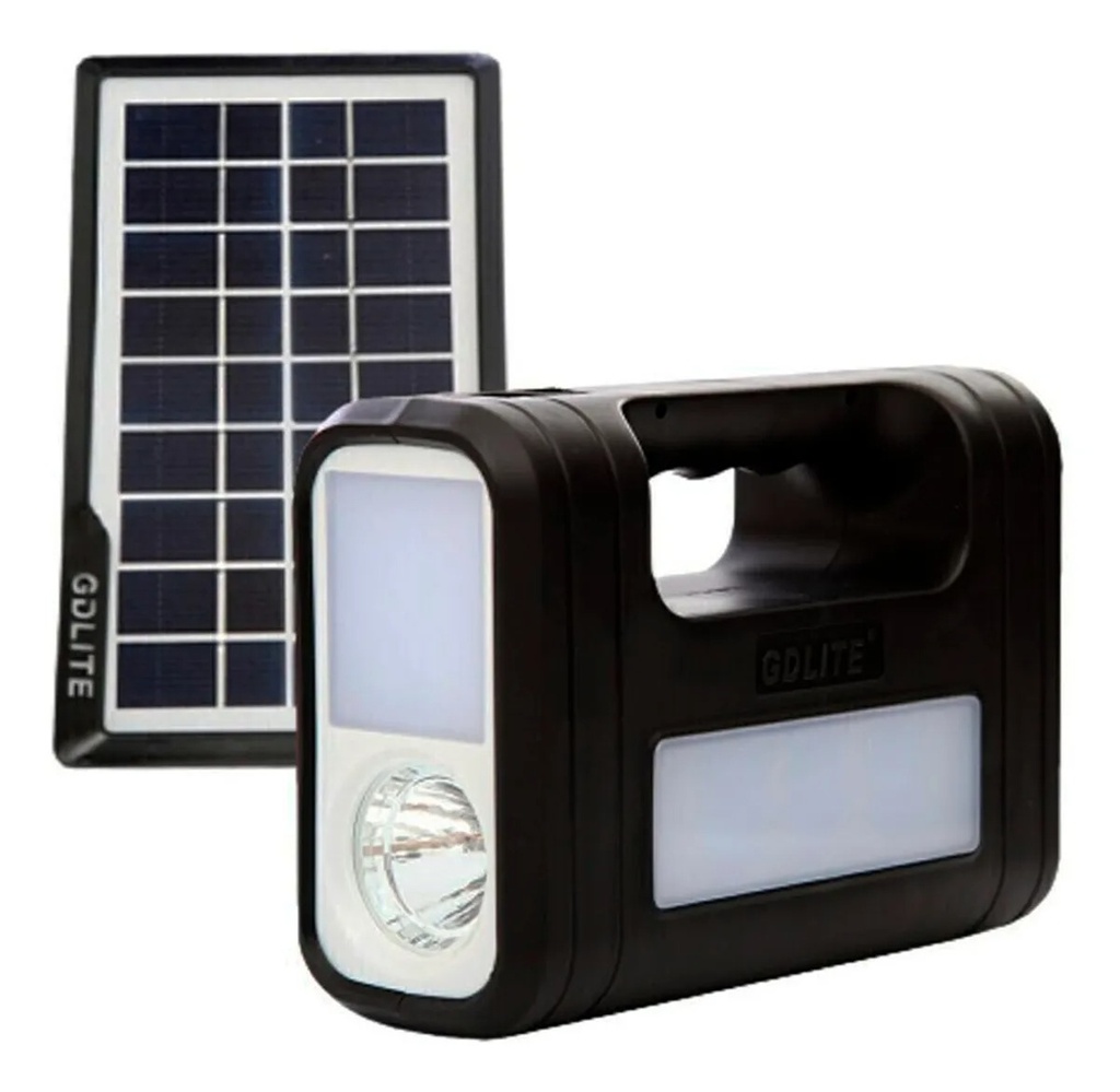 CARGADOR SOLAR DE CELULAR + 3 LUCES |SF440034|