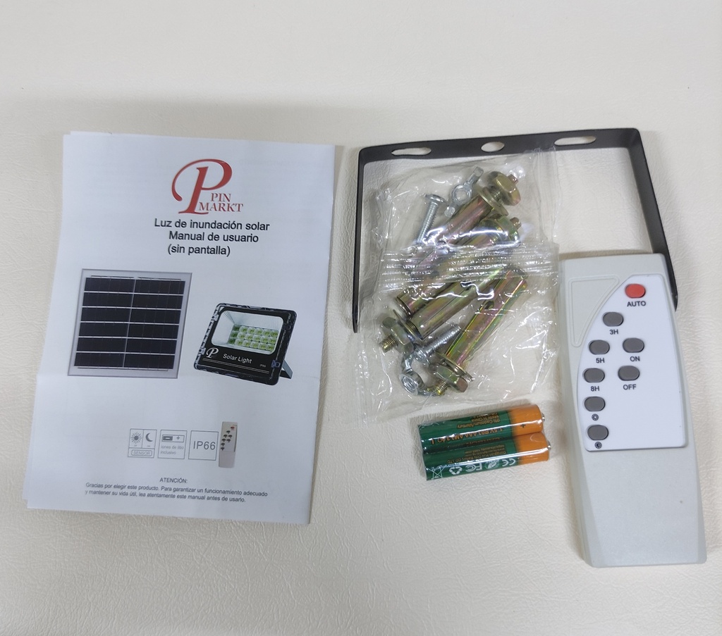 REFLECTOR 100W CON PANEL SOLAR  |21632MS| 