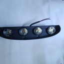 LAMPARA LED  DE PARED 8 LUCES AMBAR 8W |8W-WW|