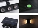LUZ SOLAR DE PARED 6 LEDs  |DK133|