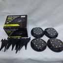LUCES SOLARES DE PISO - Pack 4 unid.