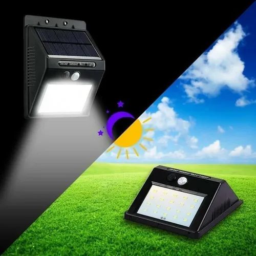 LUZ LED CON PANEL SOLAR 20w |EM119|