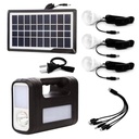 CARGADOR SOLAR DE CELULAR + 3 LUCES |SF440034|