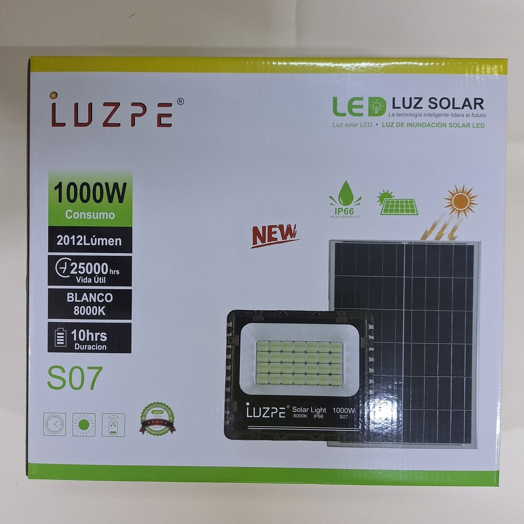 REFLECTOR SOLAR ACAMPANADO 1000W |90066|