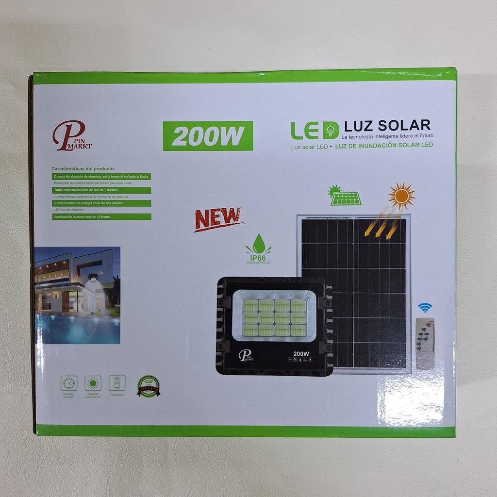 REFLECTOR SOLAR ACAMPANADO 200W |066002| 