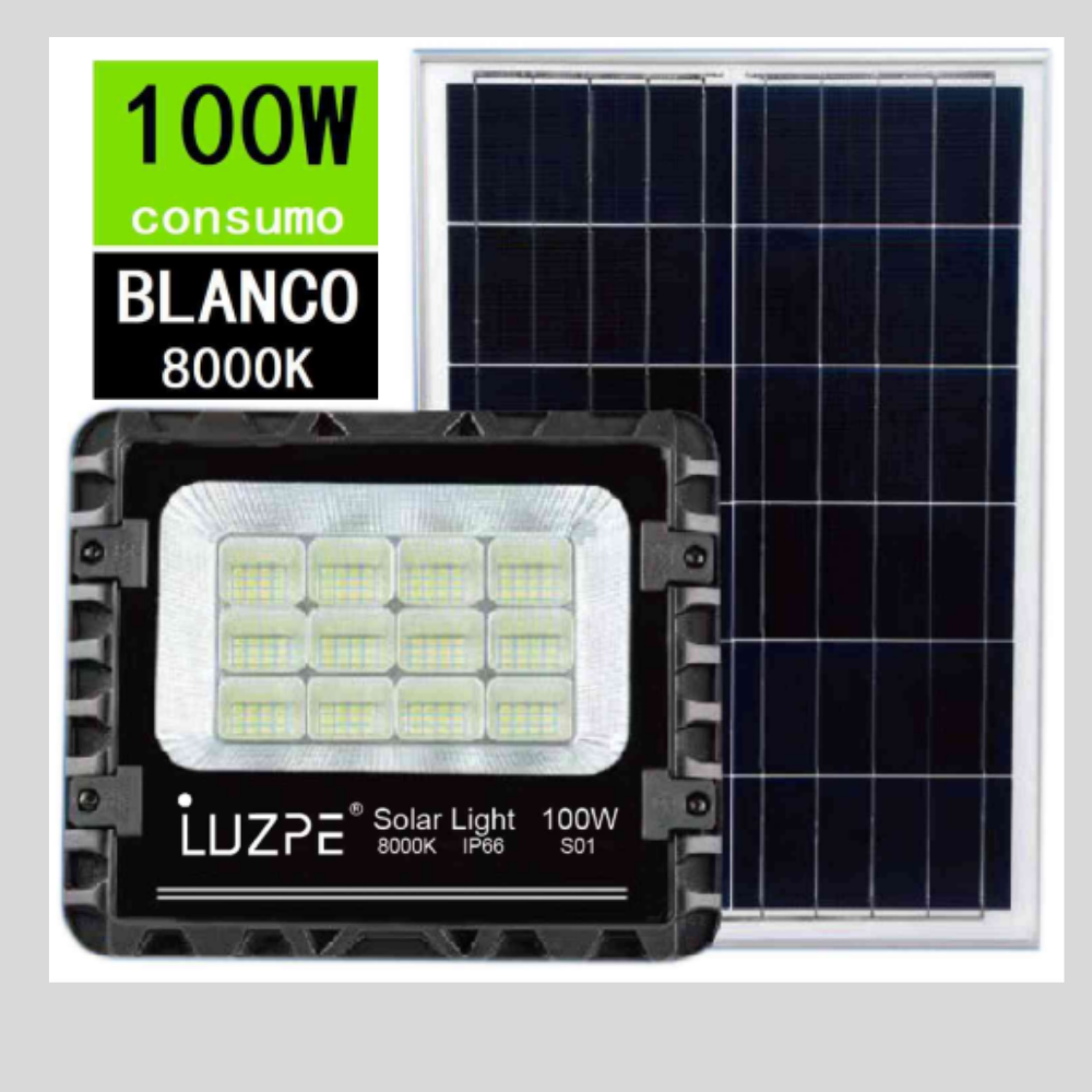 REFLECTOR SOLAR ACAMPANADO 100W |SO1 90061| 