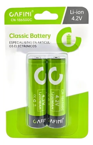 BATERIA DE LITIO 18650 1200MAH CAFINI