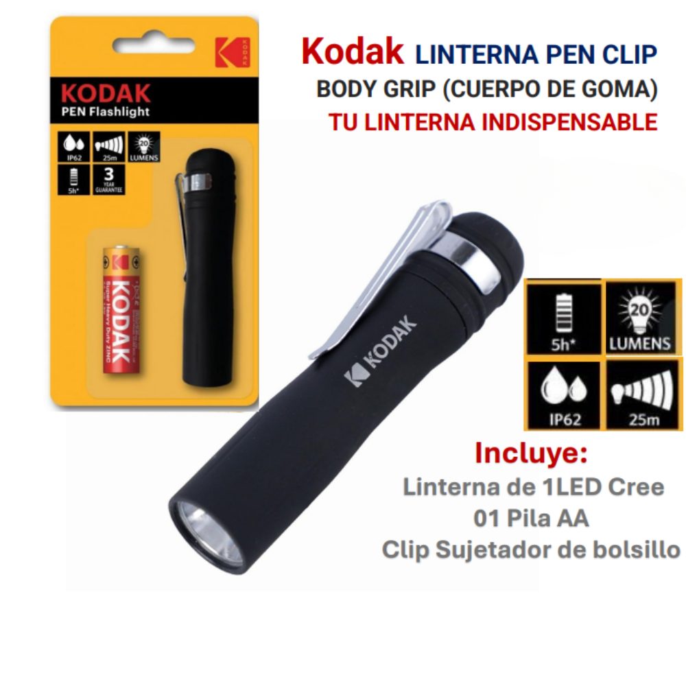 LINTERNA KODAK LED PEN F/LIGHT+AA-1