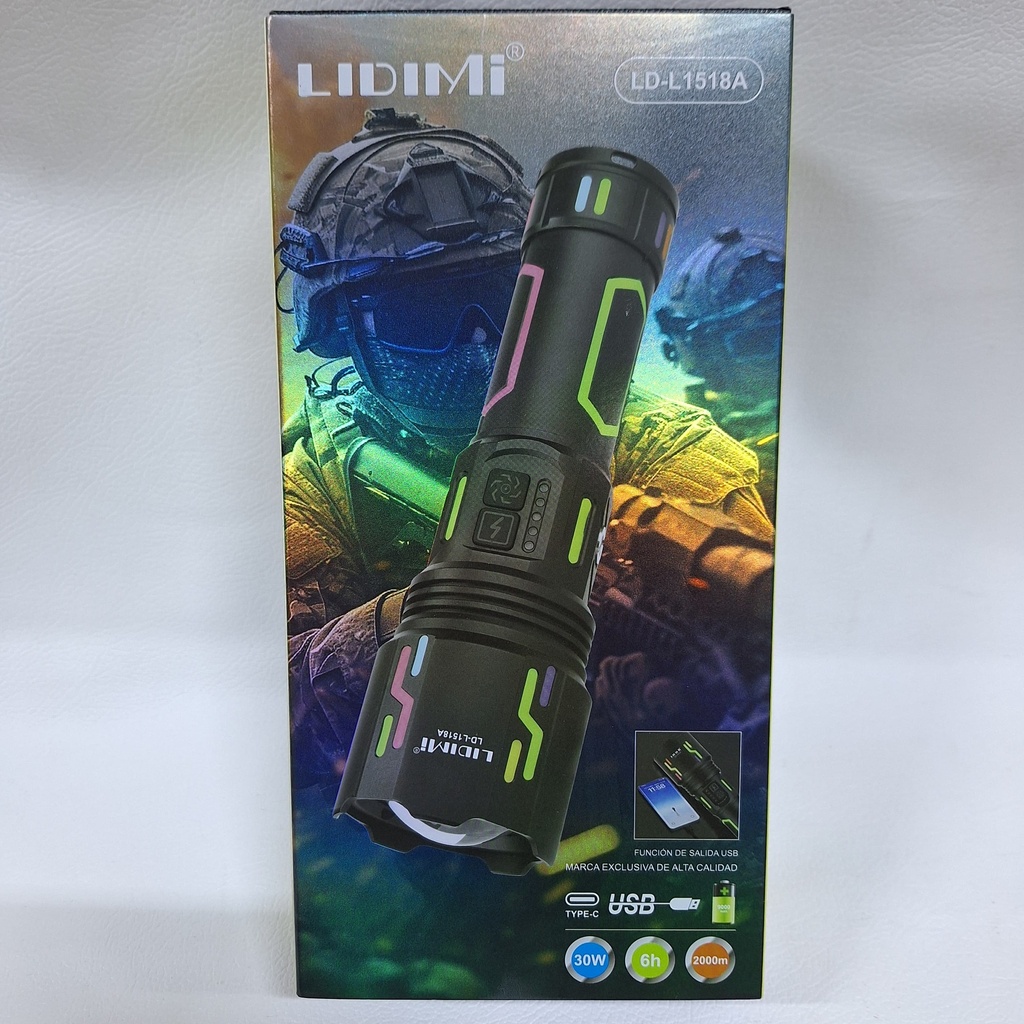 LINTERNA LIDIMI 30W |L1518A|  