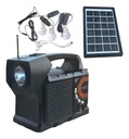 KIT SOLAR PORTATIL 20000mAh CAFINI CN-TY3997FM-BT