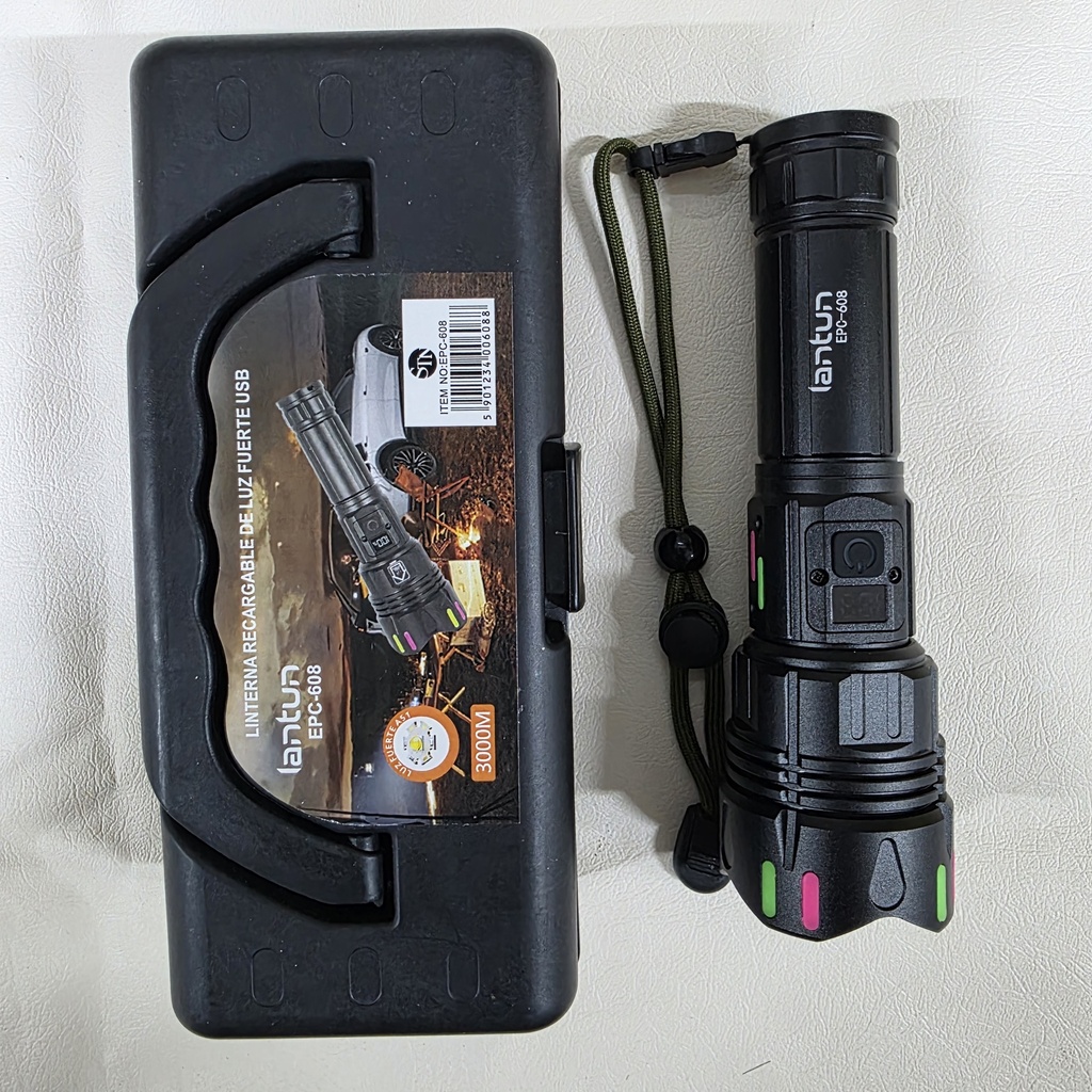 LINTERNA DE LARGO ALCANCE |EPC-608|  
