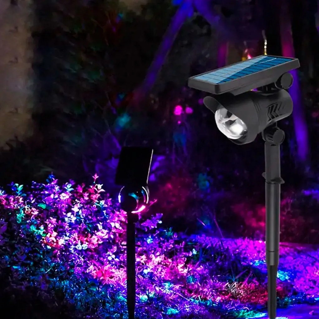 ESTACA SOLAR MULTICOLOR GIRATORIA 440127