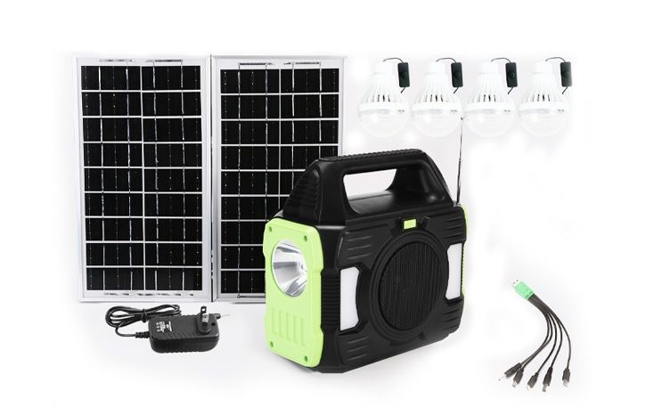 KIT SOLAR PORTATIL 8000mAh CAFINI CN-L1112XT-FM