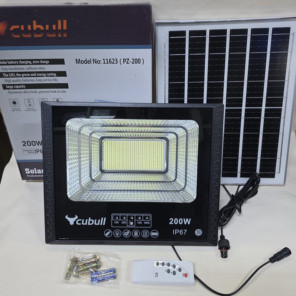 REFLECTOR SOLAR 200W CUBULL |PZ-200|