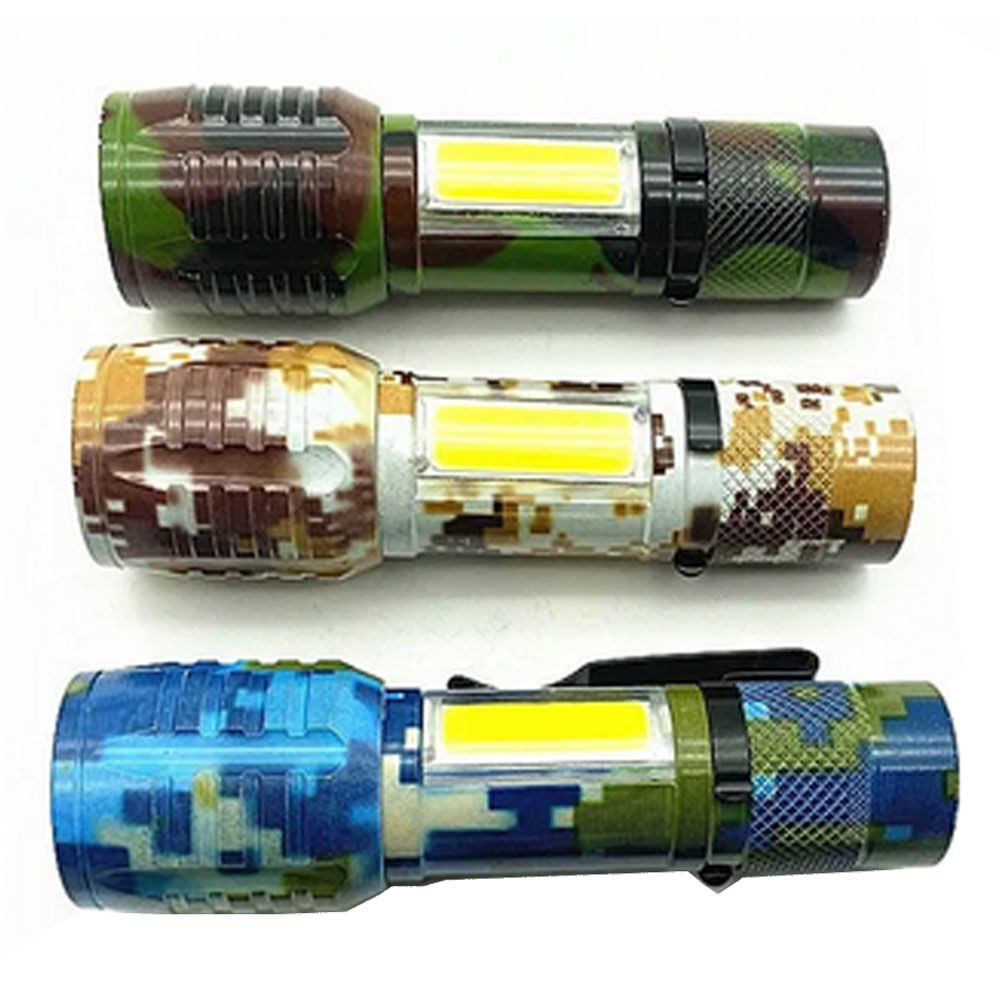 MINI LINTERNA TACTICA CAMUFLADA |SD-662|