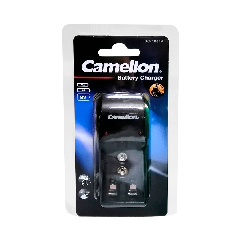 CARGADOR CAMELION BC-1001A S/P |CBC1001S/P|