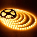 TIRA DE LUCES AMBAR SOLAR 10M |SD12187|