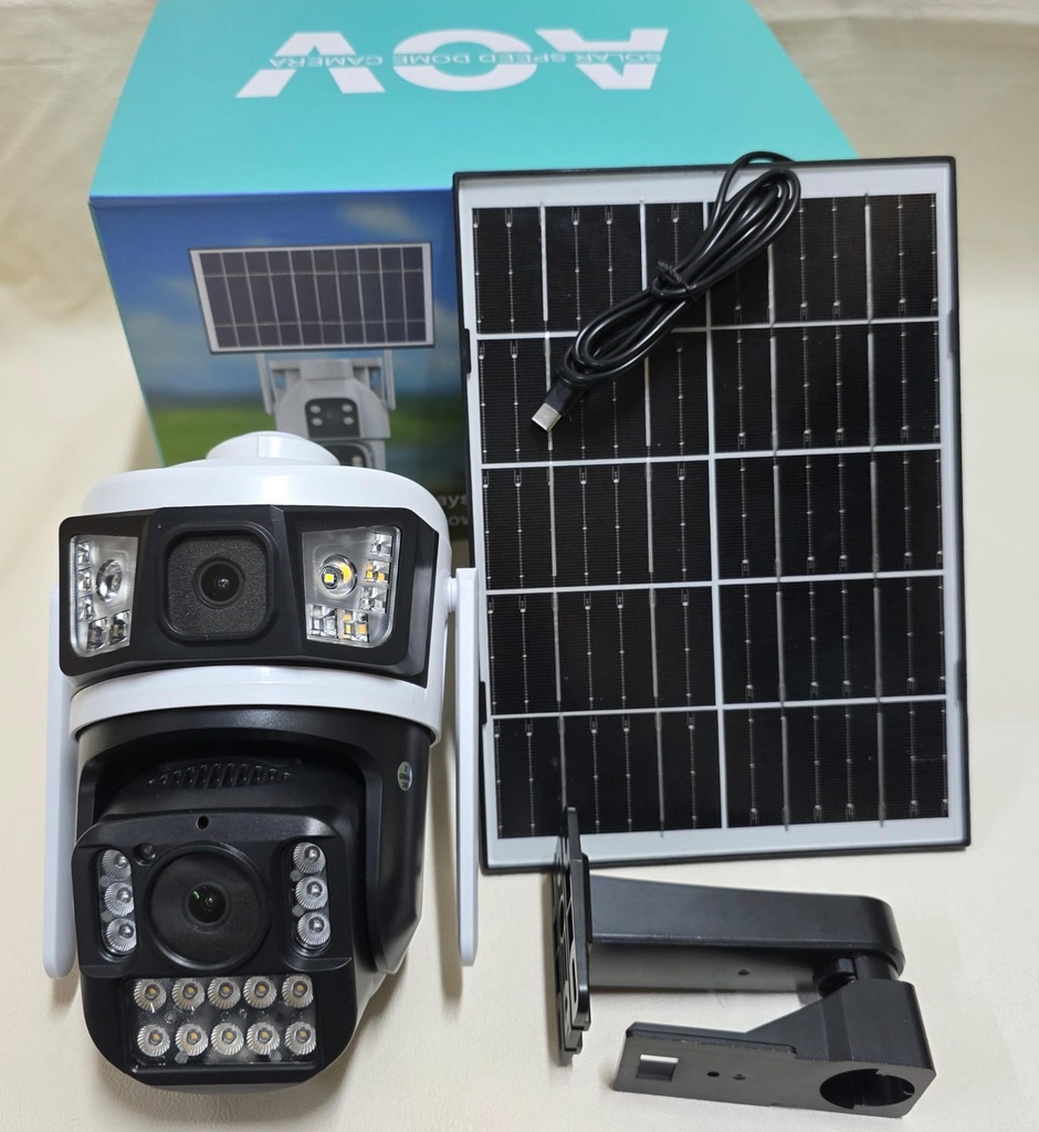 CAMARA DE SEGURIDAD CON CHIP Y PANEL SOLAR |BT-HD71|