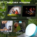 LAMPARA LED PORTATIL RECARGABLE 50W 1500mAh |90035|