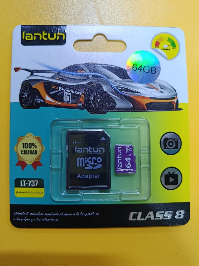 MEMORIA MICRO SD LANTUN (64GB)  |LT-737| 