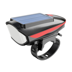 LUZ SOLAR Y SIRENA PARA BICICLETA |87599|