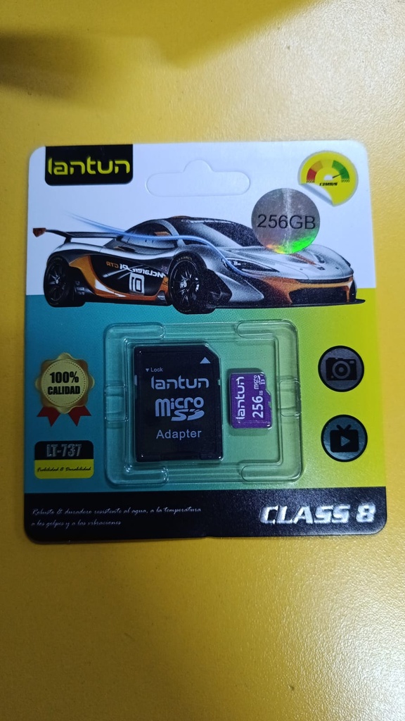 MEMORIA MICRO SD LANTUN 256GB |LT-737|