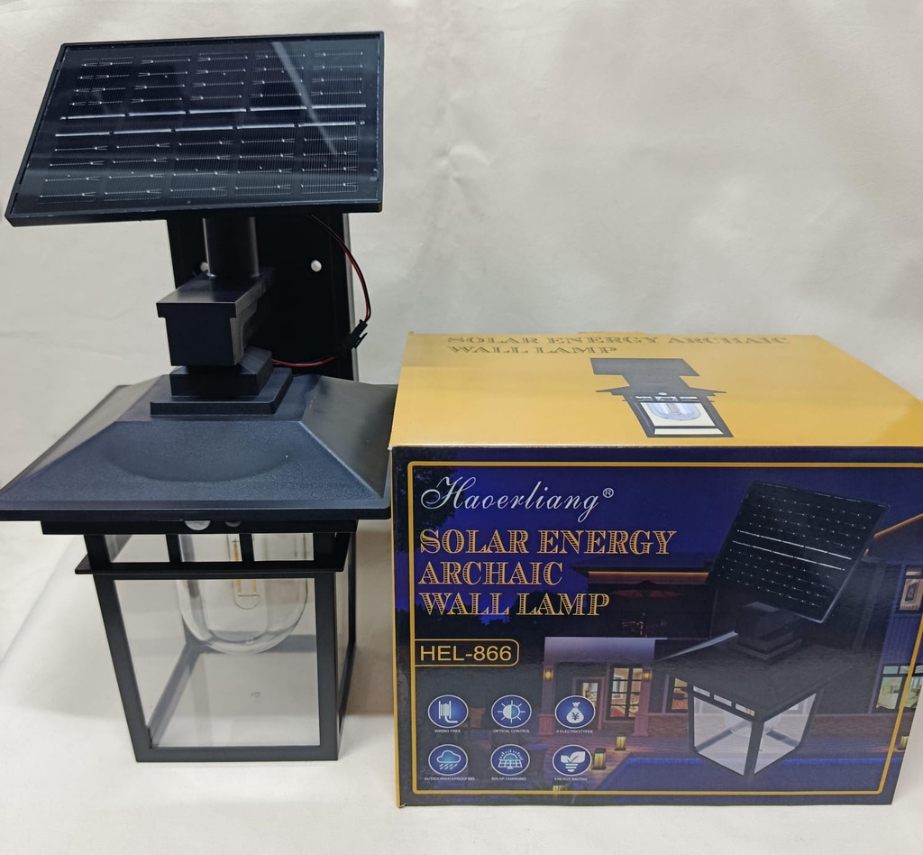 FAROL SOLAR DE PARED PANEL SEPARADO |TY019|