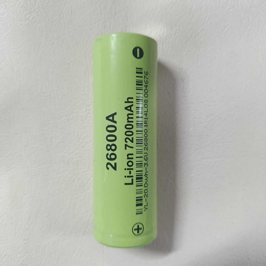 BATERIA 26800A- 7200mAh