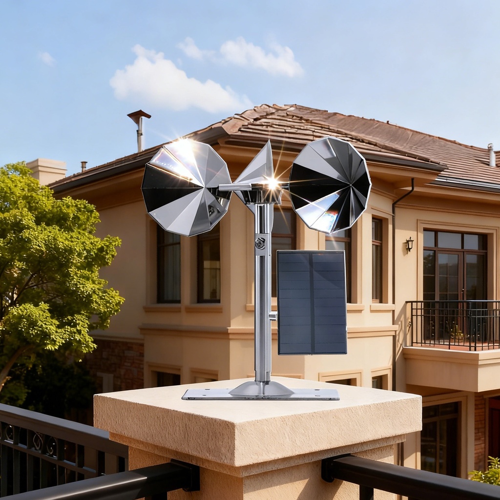 AHUYENTADOR DE AVES EOLICO Y SOLAR |H103|