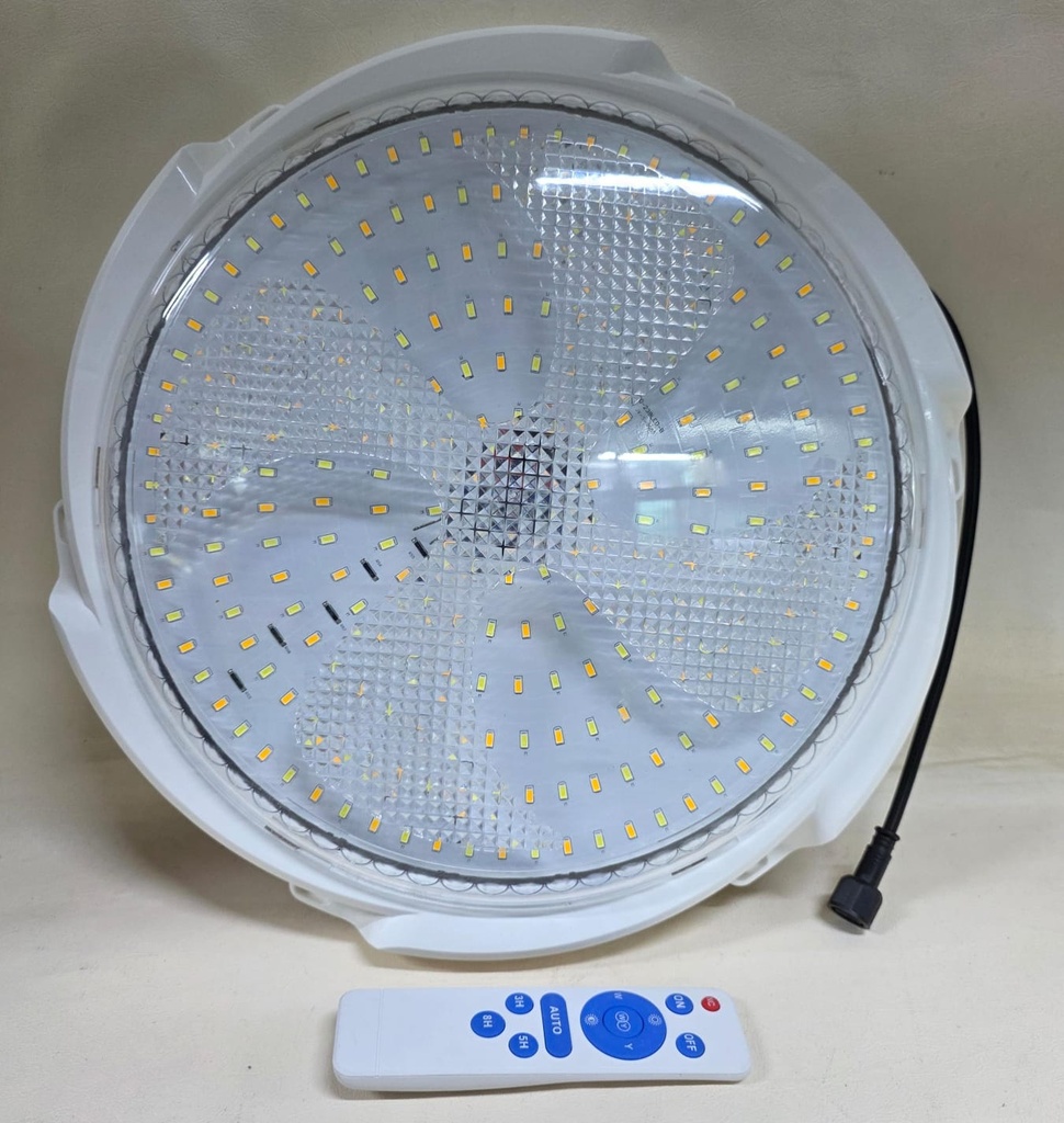 LUZ SOLAR DE INTERIOR REDONDA 200W LUZ BLANCA Y AMBAR |TY023|