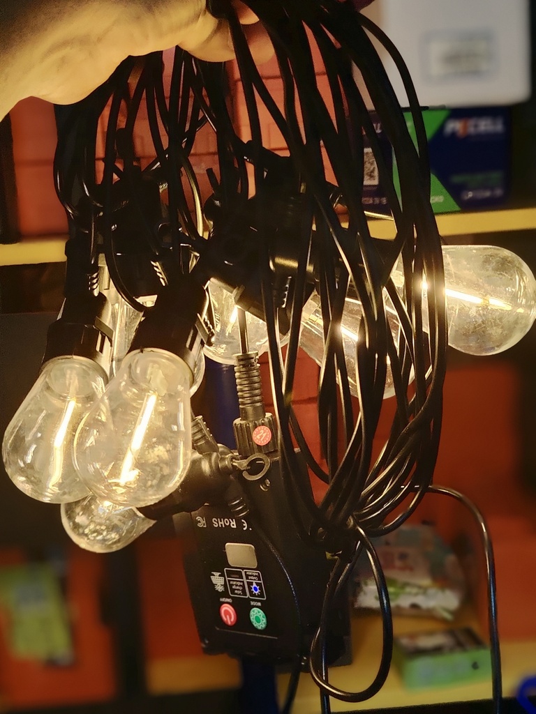 GUIRNALDA  SOLAR DE 10 LUCES x10m |AJ440490|