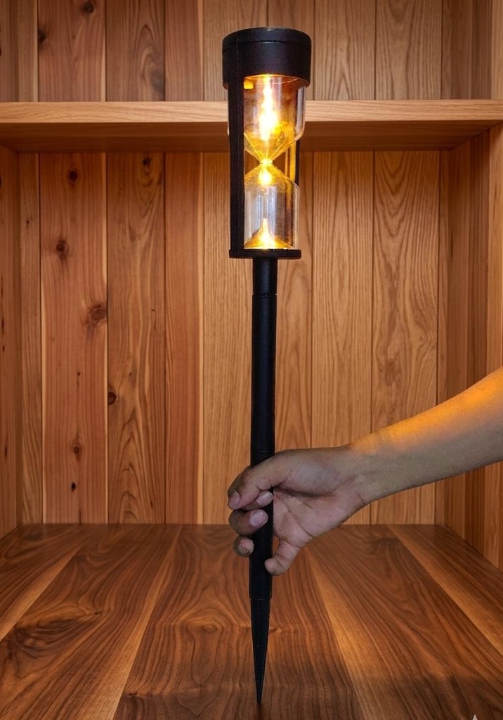ESTACA SOLAR PARA JARDIN LUZ FIJA |TY042|