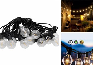 GUIRNALDA ELECTRICA 7.5m 25 LUCES |440488|