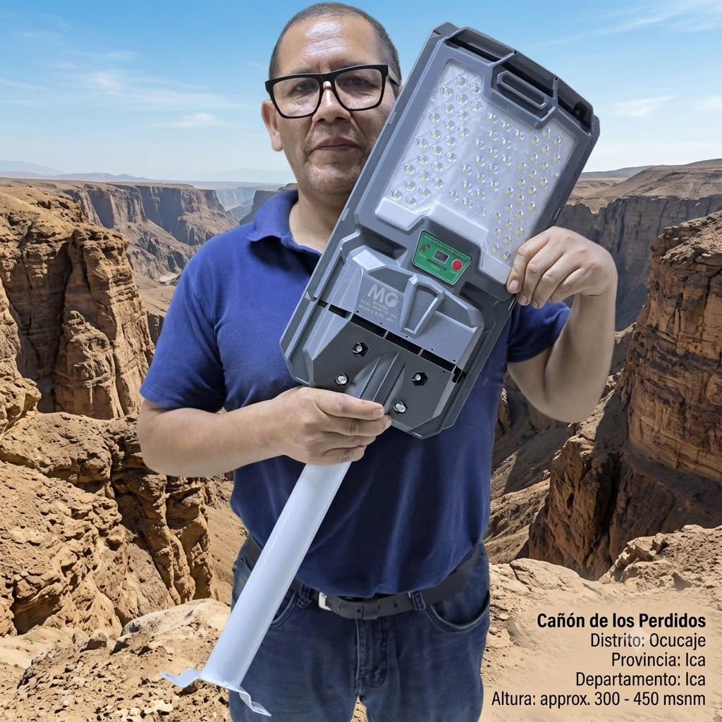 LUCES SOLARES MOD. PASTORAL 200W + SOPORTE |440548|  