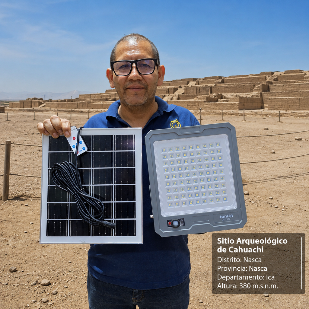 REFLECTOR SOLAR CON SENSOR MOVIMIENTO GRD. |JF-T107|  