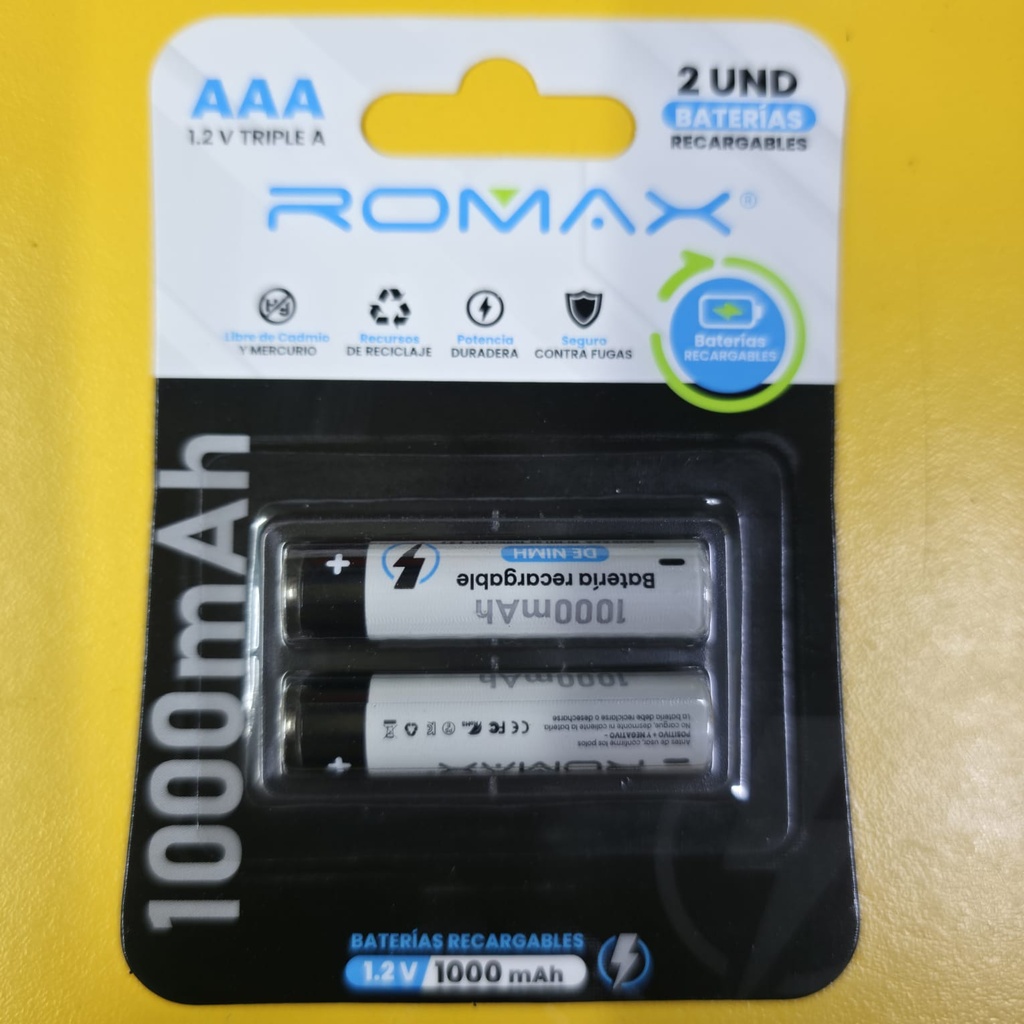 PILA AAA RECARGABLE 10000mAh |TPI0009|